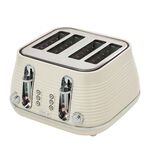 DEVON CREAM 4 Slice Toaster