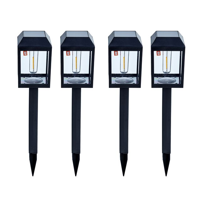 Lozere Solar Post Lights - 4 Pack