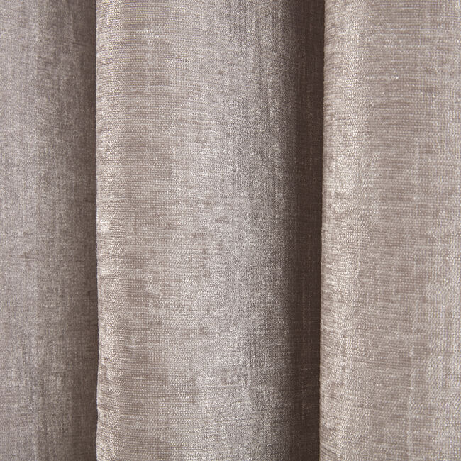 BLACKOUT & THERMAL TEXTURED SILVER 66x54 Curtain