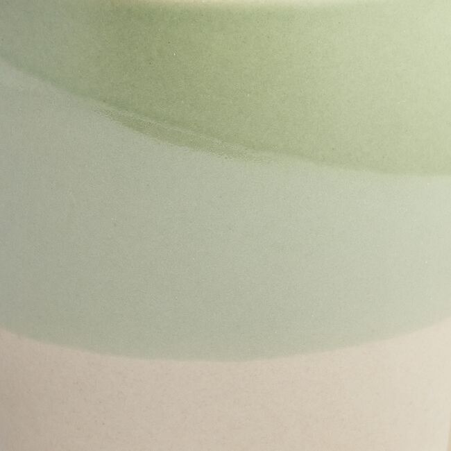 ABNEY & CROFT THREE TONE Sage Cereal Bowl