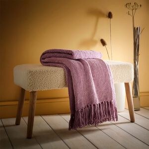 APPLETREE LOFT CHENILLE HEATHER 130x180cm Throw