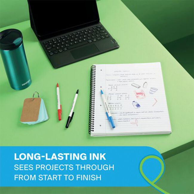 Paper Mate Kilometrico Black Pens Set