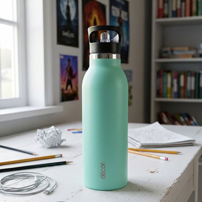 Decor 600ml Double Wall Stainless Steel Bottle