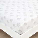 MONA OCHRE Double Fitted Sheet