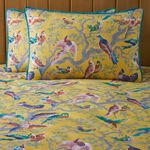 DOUBLE DUVET COVER Laurence Llewelyn-Bowen Birdity Absurdity Yellow