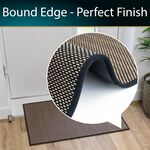 ANTARRA BLACK 50x75 Doormat