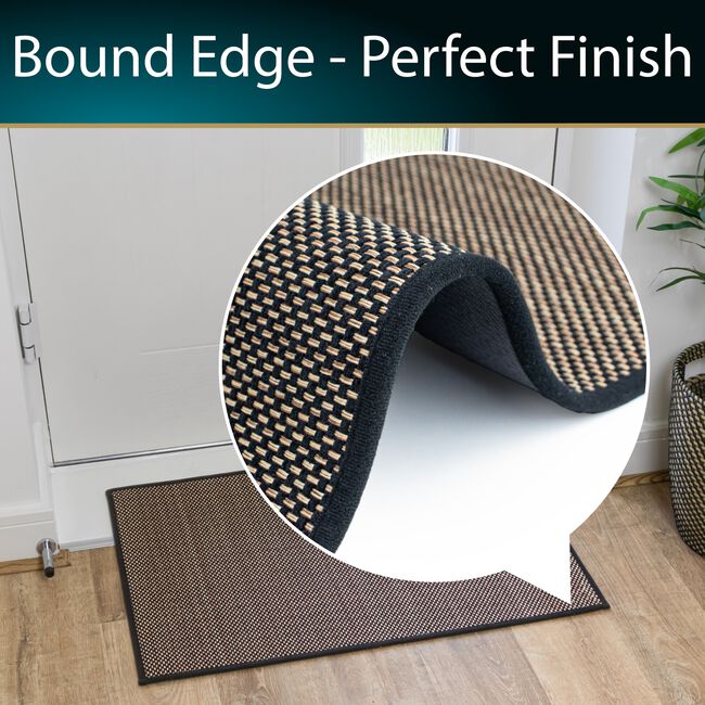 ANTARRA BLACK 50x75 Doormat