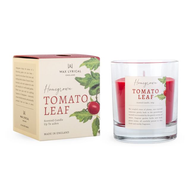 Wax Lyrical Home Grown Tomato Leaf Candle 