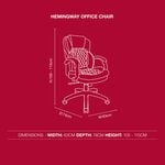 Hemingway Office Chair - Black