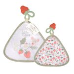 First Steps Garden Tale Teether Strawberry Blanket