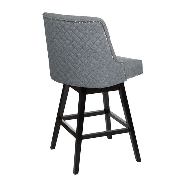 Chelsea Barstool - Charcoal Linen