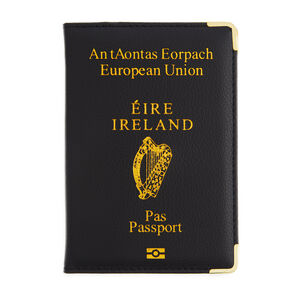 Black Passport Cover
