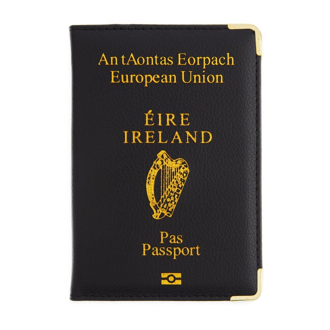 Black Passport Cover
