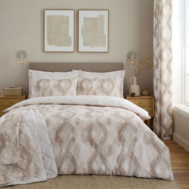 KING DUVET COVER Elodie Gold/Sand