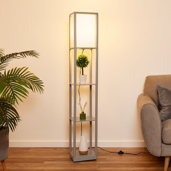 LIFFEY Floor Lamp - Grey
