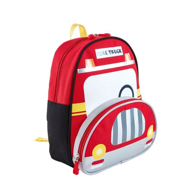 Kazoobi Fire Truck Toddler School Bag