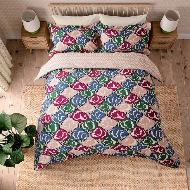SUPER KING SIZE DUVET COVER Willow Tree Berry