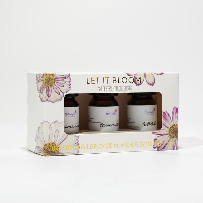 Aeromatic Essential Oils Let It Bloom 3 Pack
