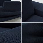 TWO WAY SUPER STRETCH NAVY Armchair Cover