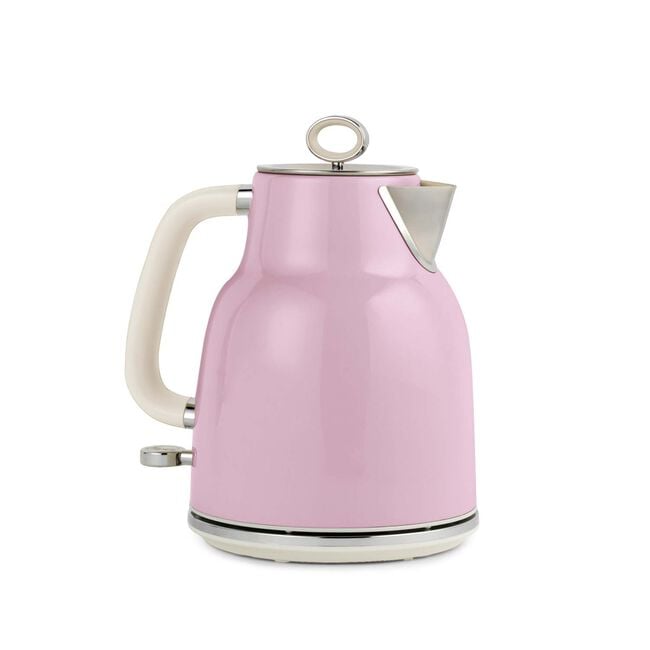 SALTER RETRO PINK 1.7L Rapid Boil Kettle