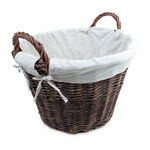 Silverflame 50cm Wicker Log Basket 