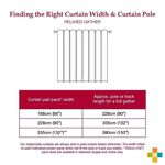 BLACKOUT & THERMAL STRIPE SAND 66x54 Curtain