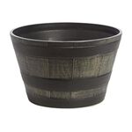Antique Style Half Barrel Planter 