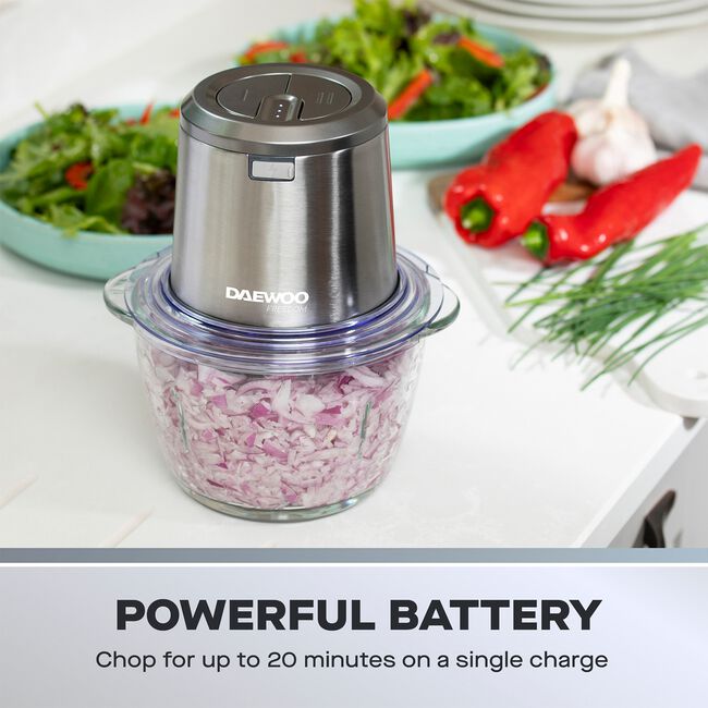 Daewoo Cordless Pro Food Chopper