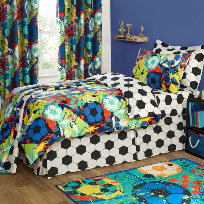 JUNIOR BED DUVET COVER Football Hero