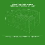 100GSM Corner Sofa / 6 Seater Cover