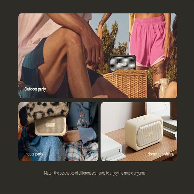 Havit Retro Bluetooth Speaker