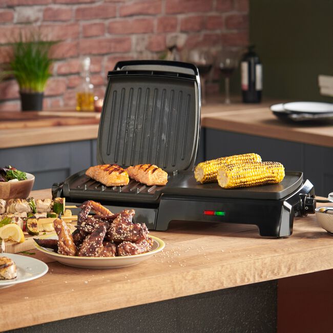 George Foreman Large Black Grill & Griddle
