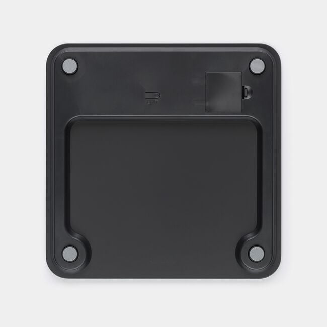 Brabantia Glass Bathroom Scale Dark Grey