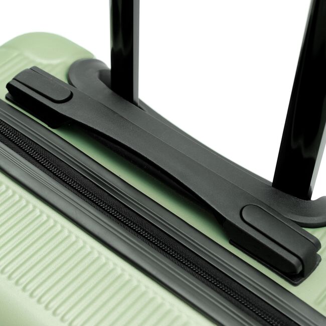 LARGE LIGHTWEIGHT HARDSHELL LUGGAGE - SAGE GREEN