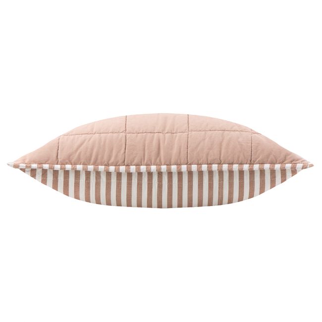 HEBDEN STRIPE PECAN 55X55 CUSHION 