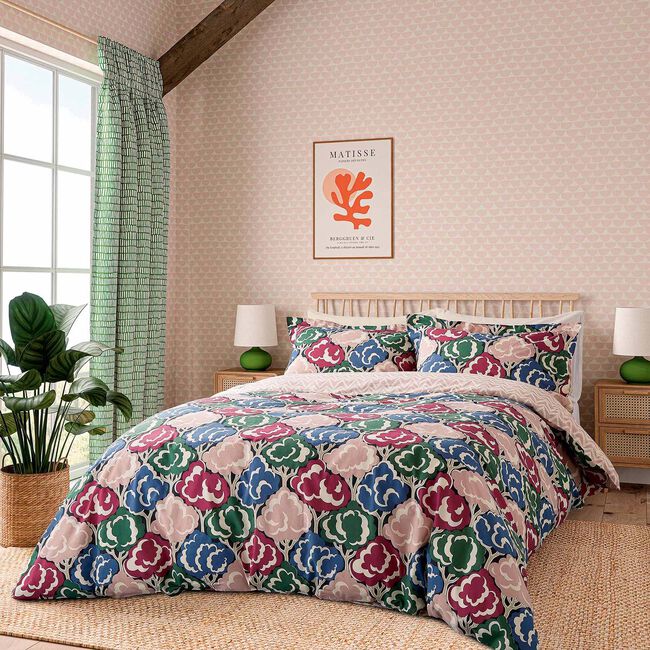 SUPER KING SIZE DUVET COVER Willow Tree Berry