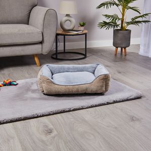 RILEY Small Soft Velvet Pet Bed