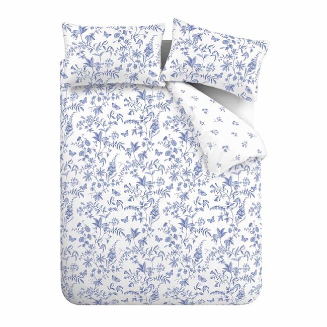 BIANCA SINGLE DUVET COVER Thea Floral Blue