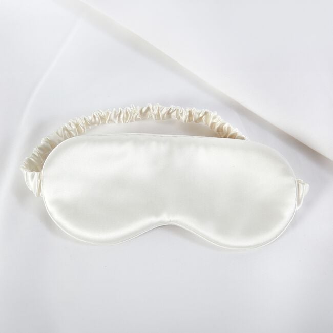 Silk Sleep Eye Mask - Ivory