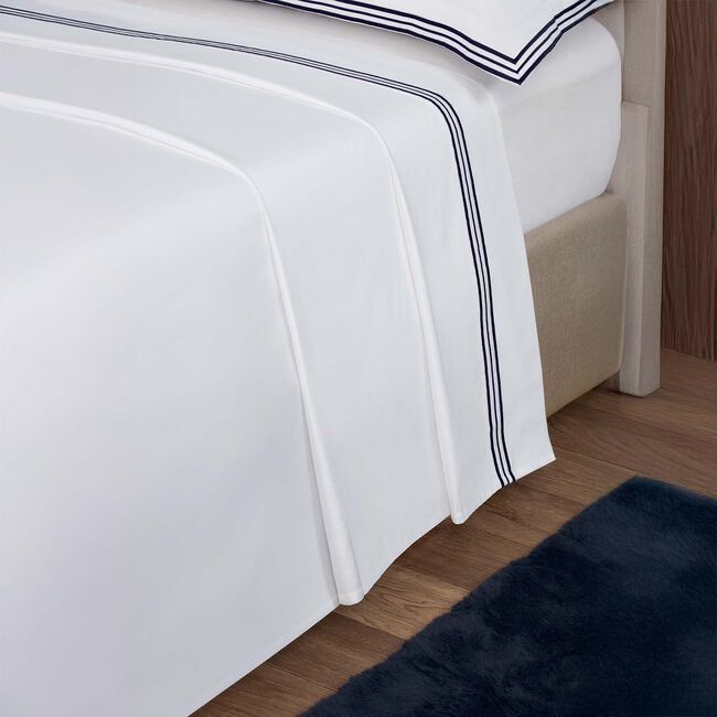 DB FLAT SHEET Tripoint Border Navy 500TC 