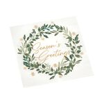 Season's Greetings Napkins 20 Pack 