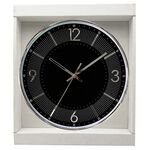 NOVA 30cm BLACK Wall Clock 
