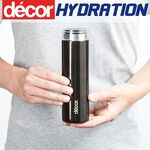 DECOR BLACK S/STEEL 300ml Vacuum Flask