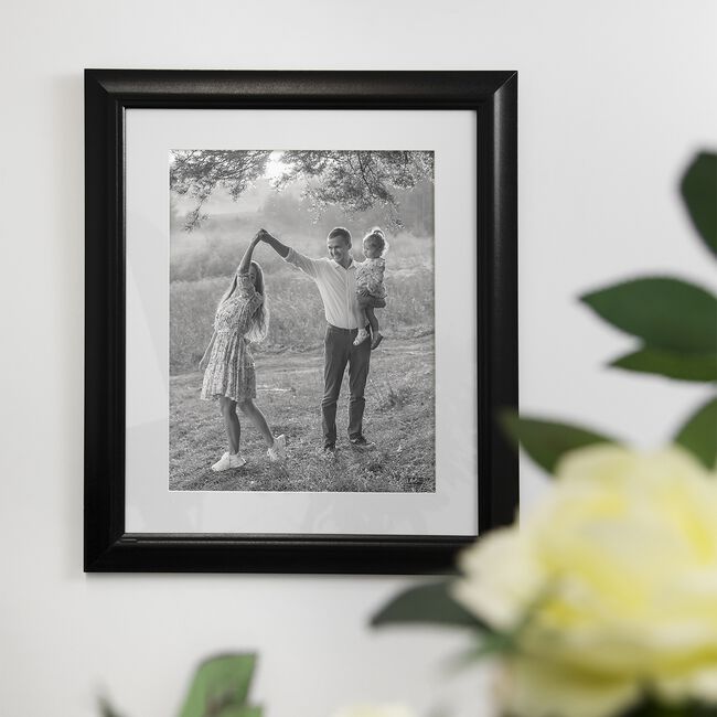 4x6 SIMPLY BLACK Photo Frame