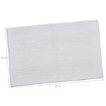 CATHERINE LANSFIELD WHITE BOBBLE 50x80cm Bath Mat