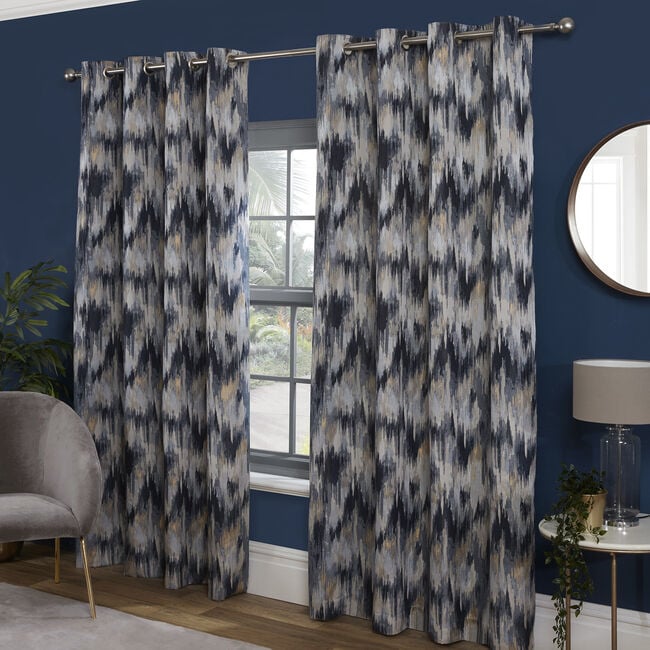 TOKYO NAVY 66x54 Curtain