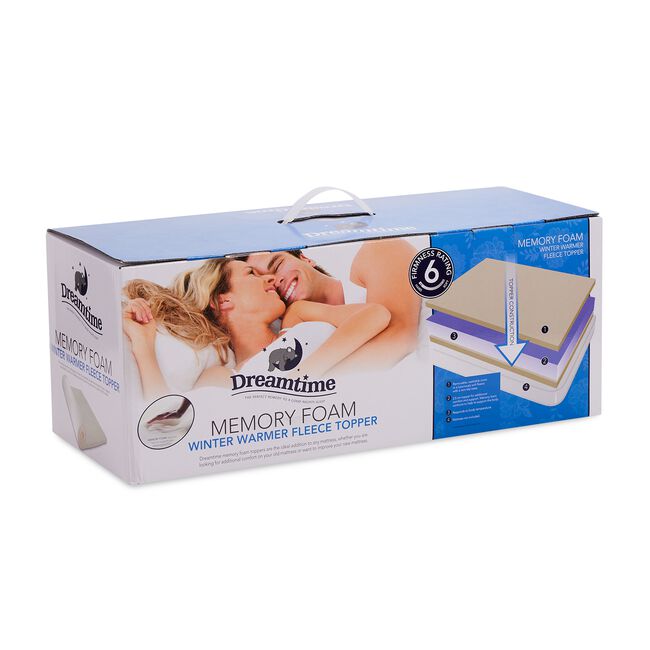 SINGLE COSY COMFORT MEMORY FOAM Mattress Topper