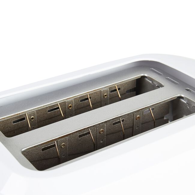 Pifco Essential 2 Slice White Toaster