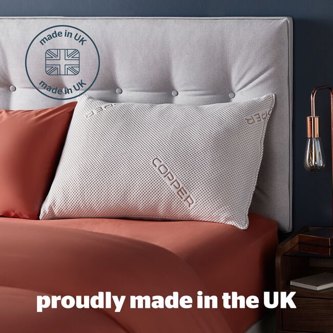 Silentnight Well-Being Copper Pillow