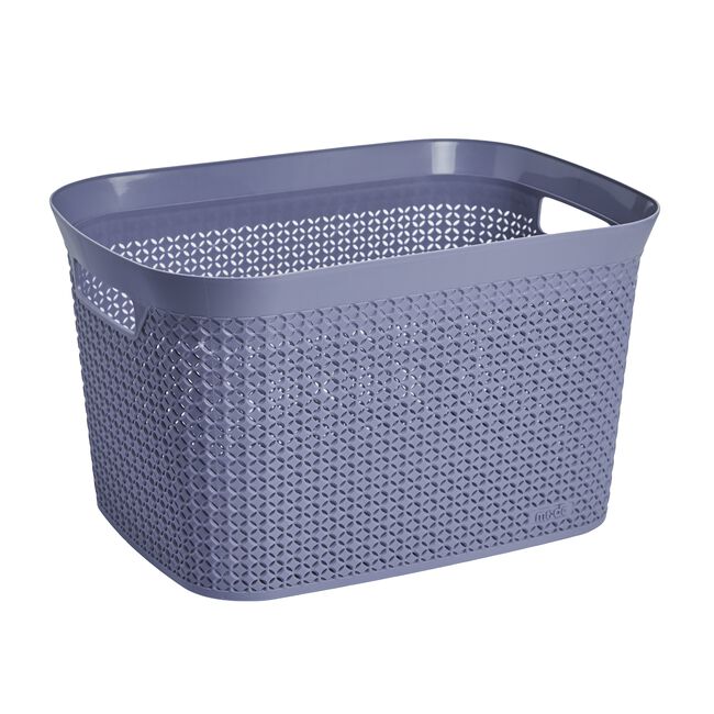 Ezy Mode Open Basket 25L - Soft Violet